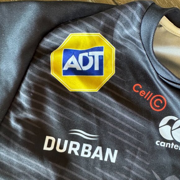 2019 Sharks Rugby Jersey by Canterbury South Africa super Rugby size Large - Picture 3 of 9